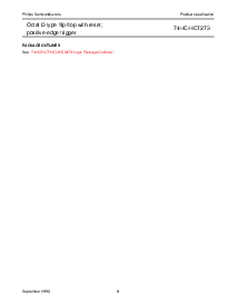 浏览型号74HC/HCT273的Datasheet PDF文件第8页