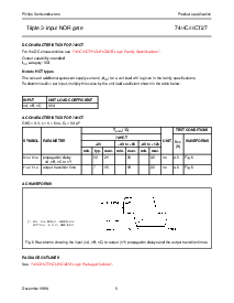浏览型号74HC/HCT27的Datasheet PDF文件第5页