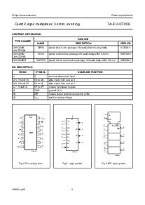 浏览型号74HC/HCT258的Datasheet PDF文件第3页