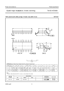 浏览型号74HC/HCT258的Datasheet PDF文件第9页