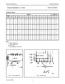 浏览型号74HC/HCT251的Datasheet PDF文件第4页