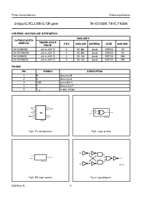 浏览型号74HCT1G86的Datasheet PDF文件第3页