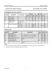 浏览型号74HCT1G86的Datasheet PDF文件第4页