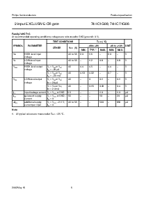 浏览型号74HCT1G86的Datasheet PDF文件第6页