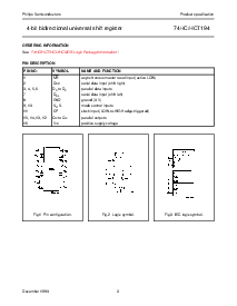 浏览型号74HC/HCT194的Datasheet PDF文件第3页