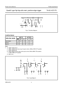 浏览型号74HC/HCT175的Datasheet PDF文件第4页