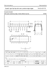 浏览型号74HC/HCT175的Datasheet PDF文件第8页