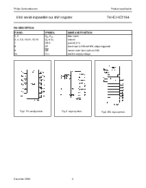 浏览型号74HC/HCT164的Datasheet PDF文件第3页