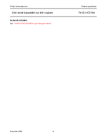 浏览型号74HC/HCT164的Datasheet PDF文件第8页