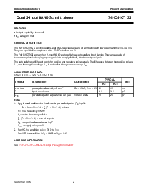 浏览型号74HC/HCT132的Datasheet PDF文件第2页