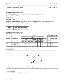 浏览型号74HC/HCT02的Datasheet PDF文件第5页