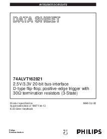 浏览型号74ALVT162821的Datasheet PDF文件第1页