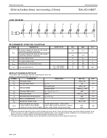 浏览型号74ALVCH16827的Datasheet PDF文件第4页