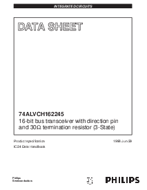 浏览型号74ALVCH162245的Datasheet PDF文件第1页