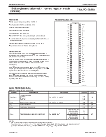 浏览型号74ALVC16834A的Datasheet PDF文件第2页