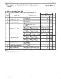 浏览型号74ALVC16834A的Datasheet PDF文件第6页