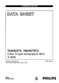 浏览型号74AHCT573的Datasheet PDF文件第1页