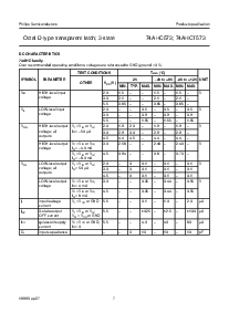 浏览型号74AHCT573的Datasheet PDF文件第7页