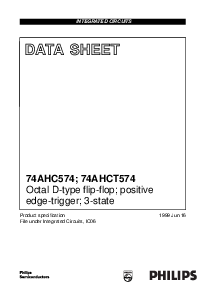 浏览型号74AHC574的Datasheet PDF文件第1页