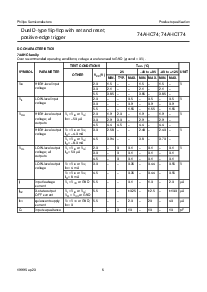 浏览型号74AHC74的Datasheet PDF文件第6页