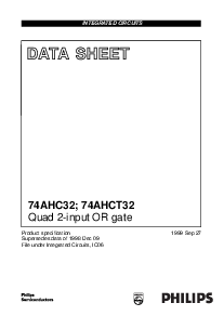 浏览型号74AHC32的Datasheet PDF文件第1页