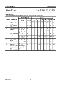 浏览型号74AHC1G32的Datasheet PDF文件第6页