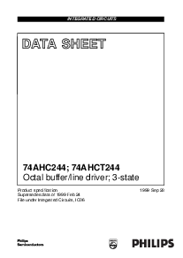 浏览型号74AHCT244的Datasheet PDF文件第1页