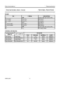 浏览型号74AHCT244的Datasheet PDF文件第3页