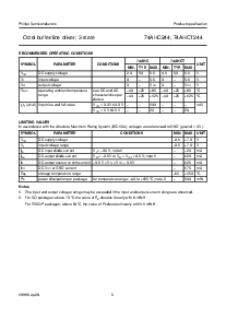 浏览型号74AHC244的Datasheet PDF文件第5页