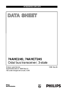 浏览型号74AHCT245的Datasheet PDF文件第1页