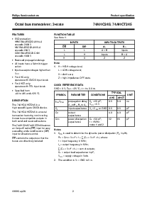 浏览型号74AHC245的Datasheet PDF文件第2页