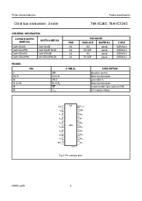 浏览型号74AHC245的Datasheet PDF文件第3页