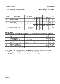 浏览型号74AHC245的Datasheet PDF文件第5页