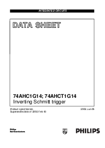 浏览型号74AHC1G14的Datasheet PDF文件第1页
