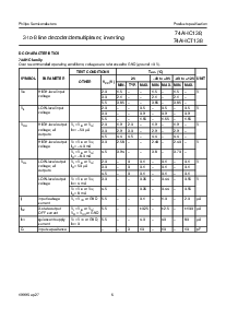 浏览型号74AHCT138的Datasheet PDF文件第6页