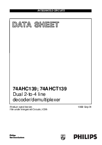 浏览型号74AHCT139的Datasheet PDF文件第1页