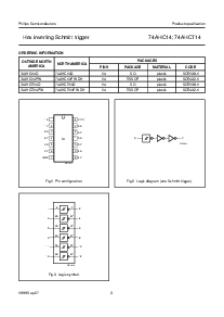 浏览型号74AHC14的Datasheet PDF文件第3页