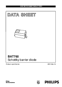 浏览型号BAT760的Datasheet PDF文件第1页