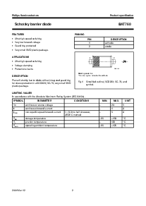 浏览型号BAT760的Datasheet PDF文件第2页