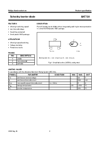 浏览型号BAT720的Datasheet PDF文件第2页