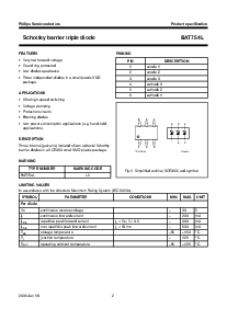 浏览型号BAT754L的Datasheet PDF文件第2页