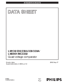 浏览型号LM339的Datasheet PDF文件第1页