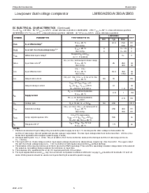 浏览型号LM393A的Datasheet PDF文件第5页