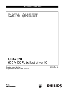浏览型号UBA2070的Datasheet PDF文件第1页
