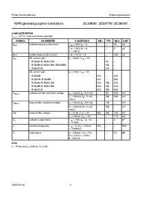 浏览型号BC847W的Datasheet PDF文件第4页