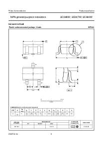 浏览型号BC848W的Datasheet PDF文件第8页