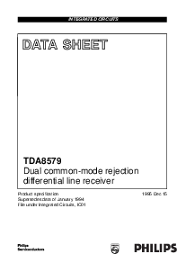 浏览型号TDA8579的Datasheet PDF文件第1页