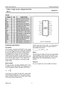 浏览型号TDA8574的Datasheet PDF文件第4页
