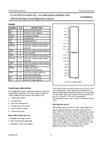 浏览型号TDA8566Q的Datasheet PDF文件第4页