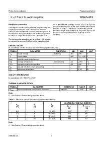 浏览型号TDA8542TS的Datasheet PDF文件第5页